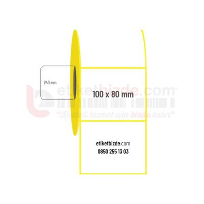 100mm x 80mm Vellum Etiket (Sticker)