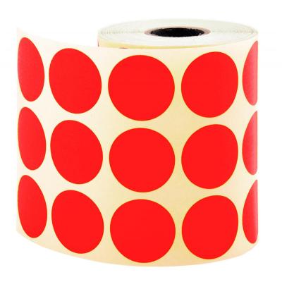 Nokta Etiketi Ø 30 mm Kırmızı